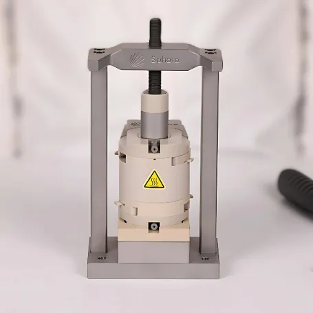 Airtight Electrochemical Test Cell for High-Temperature Solid-State Battery Testing