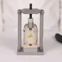 Airtight Electrochemical Test Cell for High-Temperature Solid-State Battery Testing