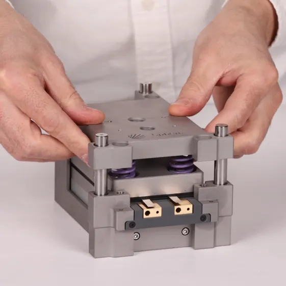 [ASC-P+] Advanced Electrochemical Test Setup for Pouch and Prismatic Cell Research