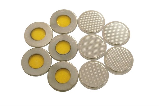 [2016-KAPTON-SS] CR2016 Coin cell Case with with One Side Kapton Window (10mm) for In-situ Analysis - 5 set/pck