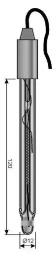 [201GELxD] CLR Combined ORP electrode, annular Pt sensing element, Salt bridge gel electrolyte